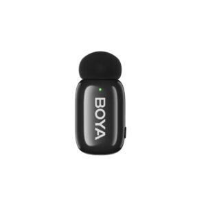 BOYA mini 2-02 wireless microphones 2.4GHz USB-C - juodos spalvos - Image 5