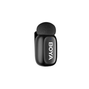 BOYA mini 2-02 wireless microphones 2.4GHz USB-C - juodos spalvos - Image 7