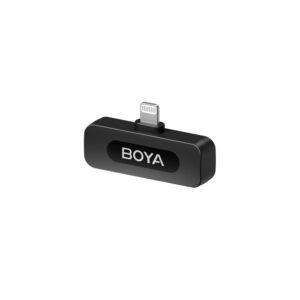 BOYA BY-V1 V2.0 Wireless Microphone 2.4GHz - juodos spalvos - Image 2