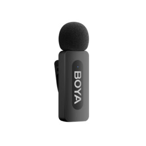 BOYA BY-V10 V2.0 Wireless Microphone 2.4GHz - juodos spalvos - Image 8