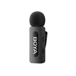 BOYA BY-V20 V2.0 Wireless Microphones 2.4GHz - juodos spalvos - Image 8