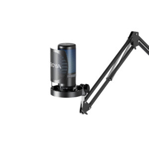 BOYA K3 Wired Microphone - juodos spalvos - Image 3