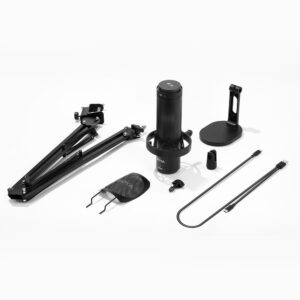 BOYA K9 Wired Microphone - juodos spalvos - Image 2