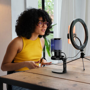 BOYA K9 Wired Microphone - juodos spalvos - Image 5