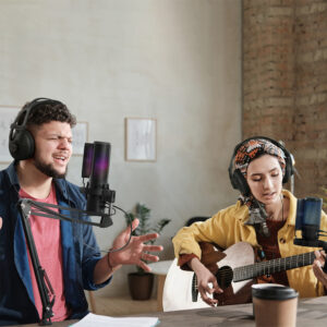 BOYA K9 Wired Microphone - juodos spalvos - Image 8