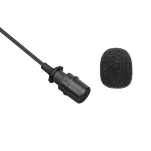 BOYA BY-M1 wired lavalier microphone - juodos spalvos - Image 8
