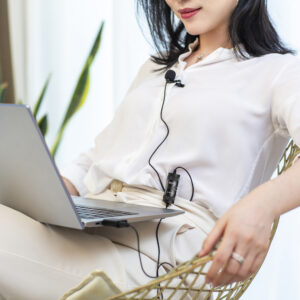 BOYA BY-M1 Pro II Wired Lavalier Microphone - juodos spalvos - Image 9