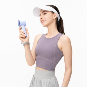 Jisulife Handheld Fan 10 4000mAh nešiojamas USB ventiliatorius - mėlynos spalvos - Image 9