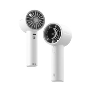 Jisulife Handheld Fan 10S 5000mAh nešiojamas USB ventiliatorius - pilkos spalvos - Image 2