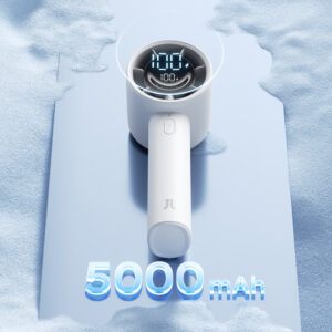 Jisulife Handheld Fan 10S 5000mAh nešiojamas USB ventiliatorius - pilkos spalvos - Image 8