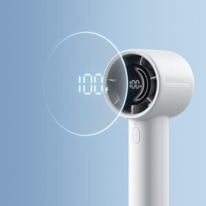 Jisulife Handheld Fan 10S 5000mAh nešiojamas USB ventiliatorius - pilkos spalvos - Image 9