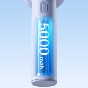 Jisulife Handheld Fan 10S 5000mAh nešiojamas USB ventiliatorius - mėlynos spalvos - Image 4