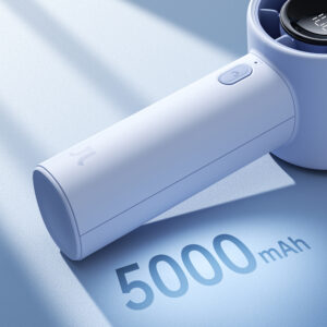 Jisulife Handheld Fan 10S 5000mAh nešiojamas USB ventiliatorius - mėlynos spalvos - Image 8