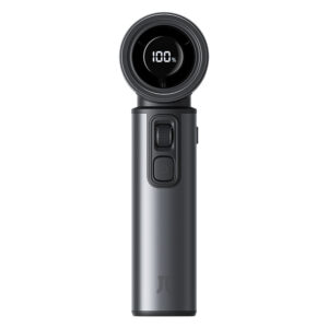 Jisulife Handheld Fan Ultra2 9000mAh 5-in-1 Mini nešiojamas USB ventiliatorius - Dark pilkos spalvos - Image 4