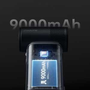 Jisulife Handheld Fan Ultra2 9000mAh 5-in-1 Mini nešiojamas USB ventiliatorius - Dark pilkos spalvos - Image 9