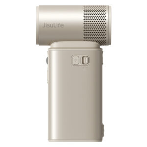 Jisulife Handheld Fan Ultra2 9000mAh 5-in-1 Mini nešiojamas USB ventiliatorius - rudos spalvos - Image 3
