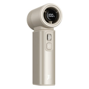 Jisulife Handheld Fan Ultra2 9000mAh 5-in-1 Mini nešiojamas USB ventiliatorius - rudos spalvos - Image 7