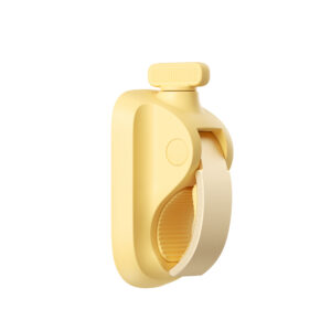 Jisulife Stroller Fan 4 5000mAh Mini ventiliatorius for Stroller with Metal Clip - geltonos spalvos - Image 3