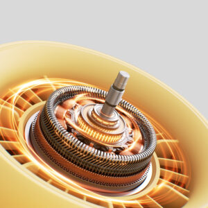 Jisulife Stroller Fan 4 5000mAh Mini ventiliatorius for Stroller with Metal Clip - geltonos spalvos - Image 7