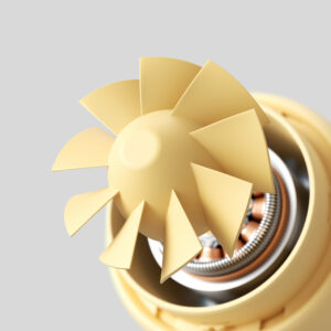 Jisulife Stroller Fan 4 5000mAh Mini ventiliatorius for Stroller with Flexible Tripod - geltonos spalvos - Image 8