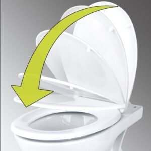 FALA WC DANGTIS SU LĖTO NUSILEIDIMO MECHANIZMU 2in1 PP-D SU VAIKIŠKA SĖDYNE, NUIMAMAS - Image 4