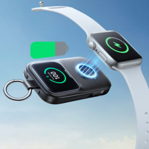 Joyroom JR-W19 5000mAh Powerbank with 5W Wireless Charging for Watches - Black - Image 8