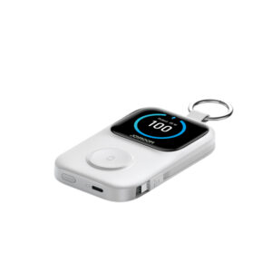 Joyroom JR-W19 5000mAh Powerbank with 5W Wireless Watch Charging - White - Image 6