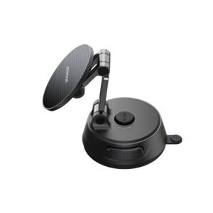 Joyroom JR-ZS51 magnetic car holder with suction cup for windshield or dashboard - black - Image 6