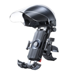 Joyroom JR-ZS526 Bike Holder with Sun Visor Automatic - Black - Image 2