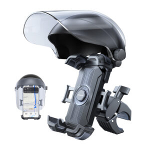 Joyroom JR-ZS526 Bike Holder with Sun Visor Automatic - Black - Image 3