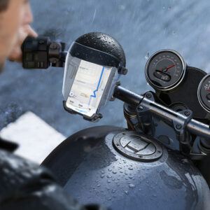 Joyroom JR-ZS526 Bike Holder with Sun Visor Automatic - Black - Image 9