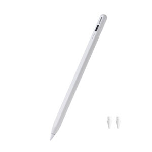 Joyroom JR-X15 Pro Active Stylus with 2 Spare Tips - White