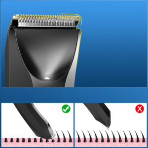 MAXGROOM RFCD-9087 multifunctional trimmer with LED light - juodos spalvos - Image 8