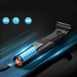 MAXGROOM M-319 multifunctional trimmer with replaceable tips - juodos spalvos - Image 7