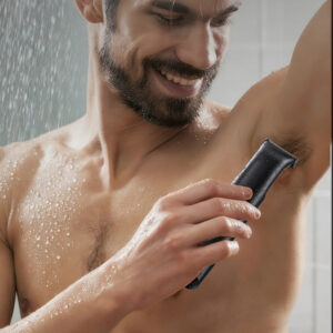 MAXGROOM M-319 multifunctional trimmer with replaceable tips - juodos spalvos - Image 8