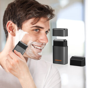 MAXGROOM M-5580 2-in-1 Electric Shaver - juodos spalvos - Image 5