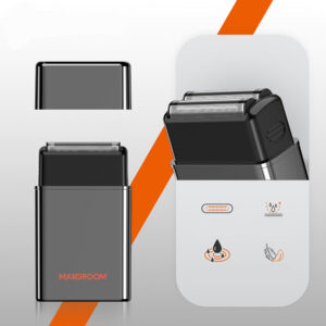 MAXGROOM M-5580 2-in-1 Electric Shaver - juodos spalvos - Image 6