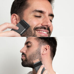 MAXGROOM M-5580 2-in-1 Electric Shaver - juodos spalvos - Image 9