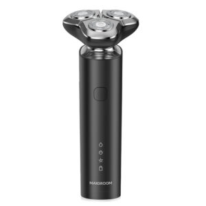 MAXGROOM M-8012 3-in-1 electric shaver - juodos spalvos