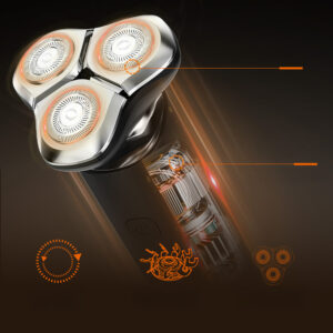 MAXGROOM M-8012 3-in-1 electric shaver - juodos spalvos - Image 4