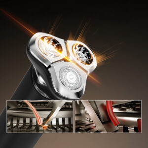 MAXGROOM M-8012 3-in-1 electric shaver - juodos spalvos - Image 5