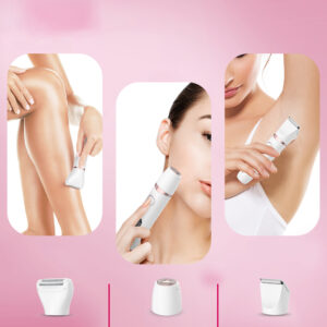 MAXGROOM M-105 3-in-1 Women's Body and Face Trimmer - White - Image 4