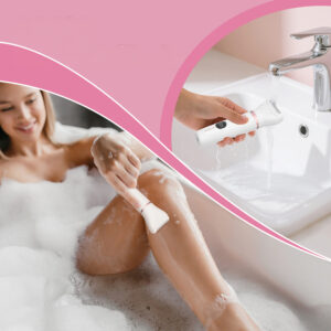 MAXGROOM M-105 3-in-1 Women's Body and Face Trimmer - White - Image 9