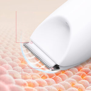 MAXGROOM M-9082 2-in-1 Women's Body and Face Trimmer - White - Image 5