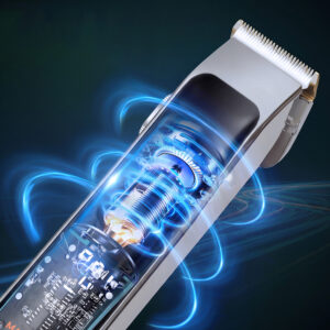 MAXGROOM M608 Hair Clipper with Trimmer - juodos spalvos - Image 9