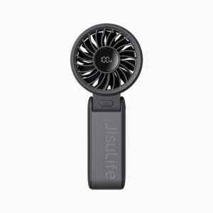 Jisulife Handheld Fan Life7 3600mAh nešiojamas USB ventiliatorius - juodos spalvos - Image 3