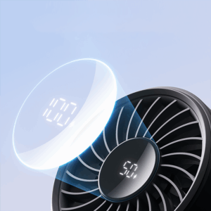 Jisulife Handheld Fan Life7 3600mAh nešiojamas USB ventiliatorius - juodos spalvos - Image 4