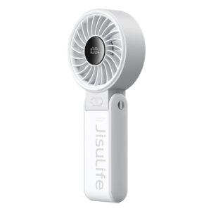 Jisulife Handheld Fan Life7 3600mAh nešiojamas USB ventiliatorius - pilkos spalvos
