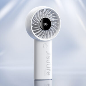 Jisulife Handheld Fan Life4 3600mAh nešiojamas USB ventiliatorius - pilkos spalvos - Image 5