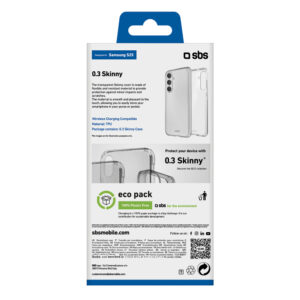 SBS Skinny dėklas skirtas Samsung Galaxy S25 - skaidrus - Image 3